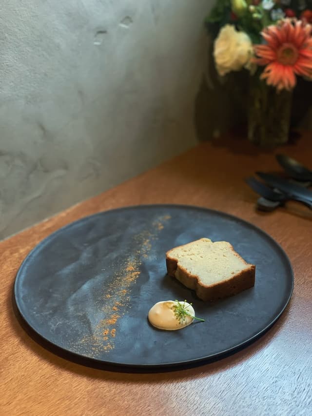 無農薬玄米粉のバナナパウンドケーキ🍌