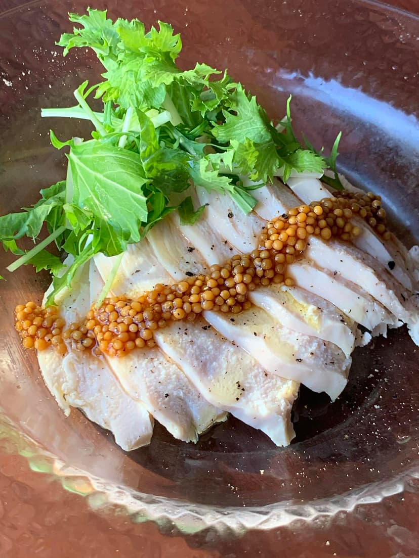 国産鶏のしっとり鶏ハム