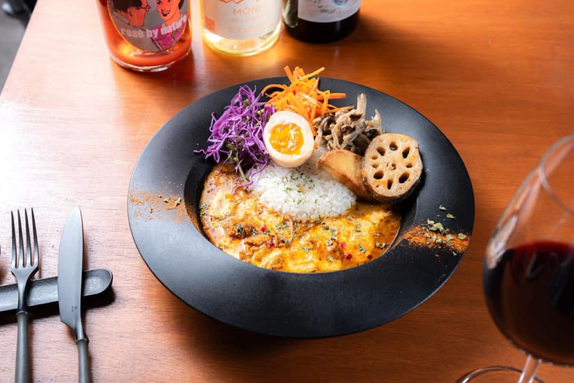 カレー屋さんのスパイスカレー